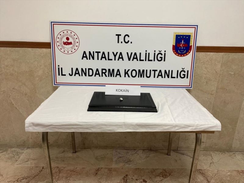 Antalya’da uyuşturucu operasyonunda 1 kişi yakalandı
