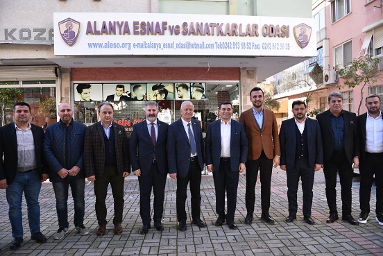 Başkan Tütüncü, Alanya’da