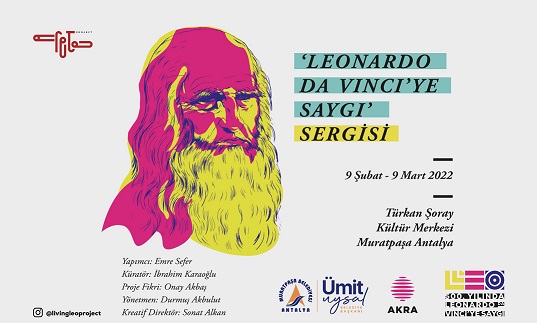 Türkan Şoray Kültür Merkezi’nde Leonarda da Vinci’ye Saygı sergisi