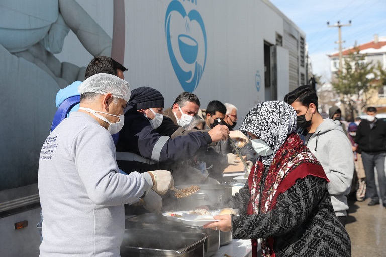 Büyükşehir’den Isparta’ya yardım eli