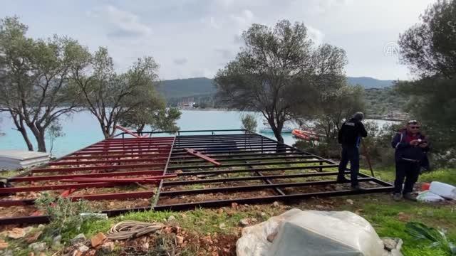 Kaş’ta kaçak yapıyla mücadele sürüyor