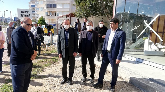Aksu’da Belediye Marifeti İle Dere Yatağına İş Merkezi Yapılıyor