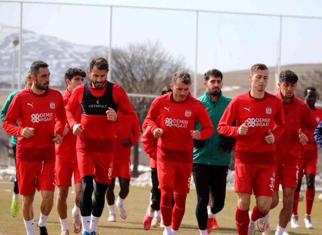 Sivasspor, Beşiktaş maçının hazırlıklarını sürdürdü