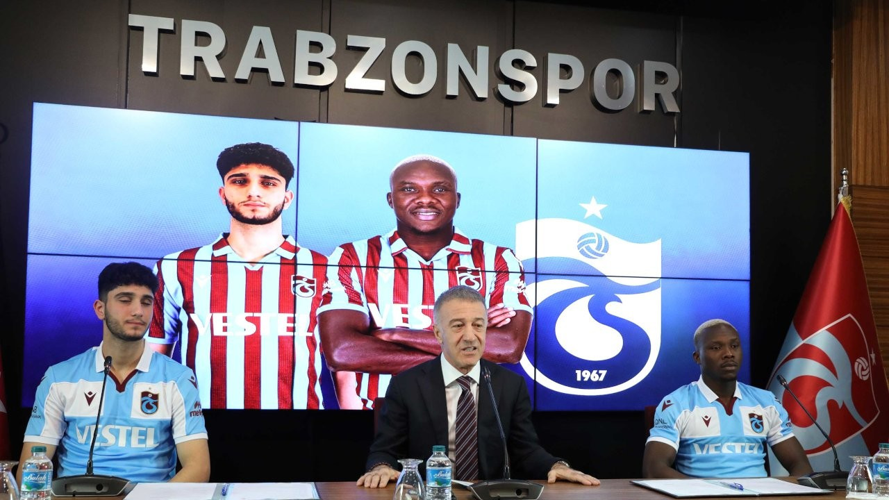 Trabzonspor’da Kouassi ve Emrehan Gedikli için imza töreni düzenlendi