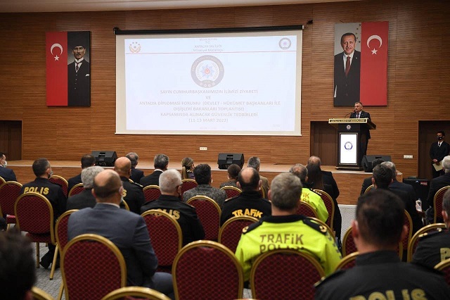 Vali Yazıcı, Antalya Diplomasi Forumu Hazırlık Toplantısı’na Katıldı