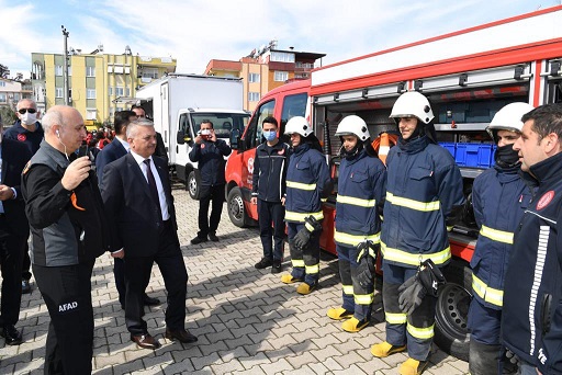 Vali Yazıcı Deprem Anı Ve Tahliye Tatbikatı‘na Katıldı