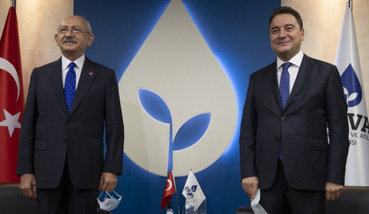 CHP Genel Başkanı Kılıçdaroğlu, Ali Babacan’la görüştü
