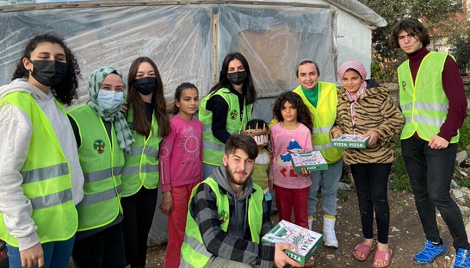 Kumluca’da çocuklar için pizza etkinliği düzenlendi