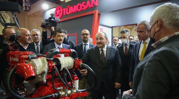 Sanayi ve Teknoloji Bakanı Varank, KOMATEK Fuarı’nda konuştu