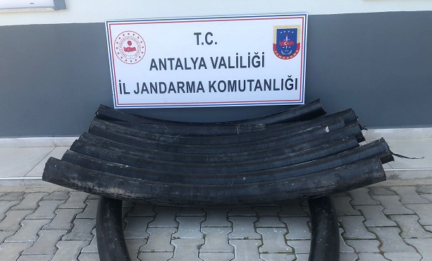 Antalya’da HES’ten kablo çalan 2 şüpheli yakalandı