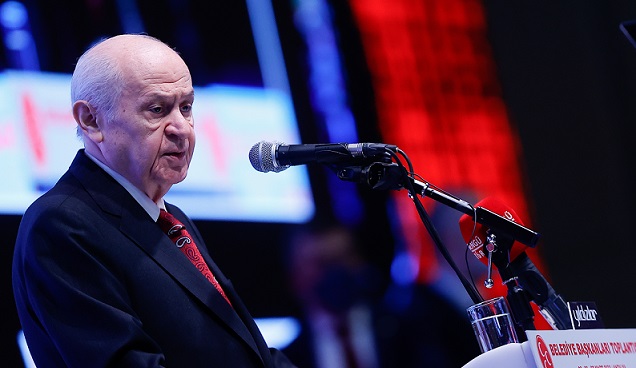 MHP Genel Başkanı Bahçeli, Antalya’da Belediye Başkanları Toplantısı’nda konuştu