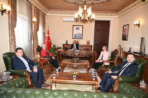 Antalya Deva’dan Vali Ersin Yazıcı’ya Ziyaret
