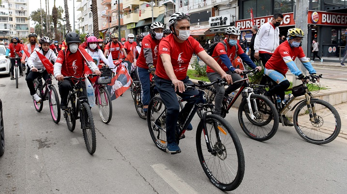 ‘Hoş geldin Atam’ bisiklet turu