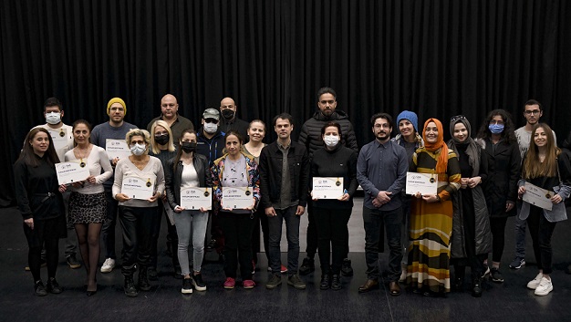 Baristalar sertifikalarını aldı