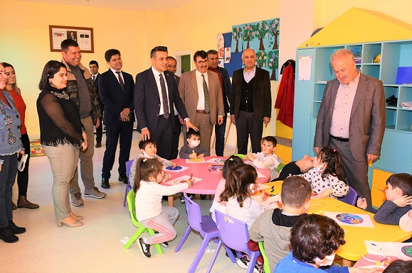 İl Milli Eğitim Müdürü Emre Çalışkan’dan Aksu Gezisi