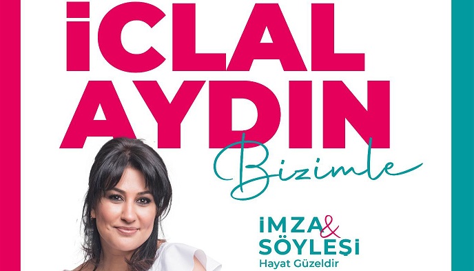 İclal Aydın, Kepez Kitap Fuarı’na geliyor