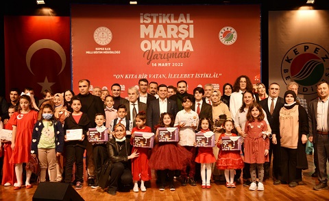 Kepez’de İstiklal Marşı Okuma Yarışması