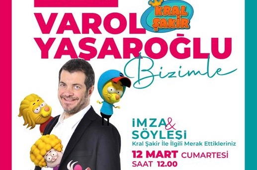 Kral Şakir hayranları haydi! Kepez Kitap Fuarına
