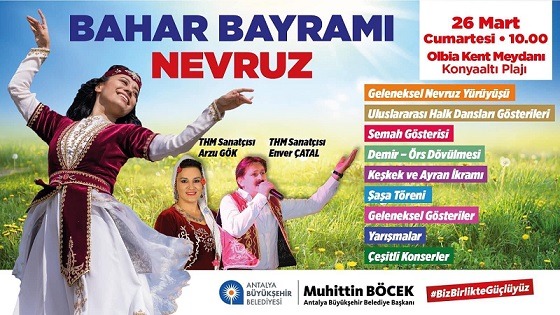 Büyükşehir, Bahar Bayramı Nevruz’u coşkuyla kutlayacak