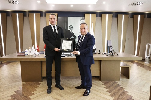 TBB Başkanı Sağkan’dan Başkan Böcek’e ziyaret