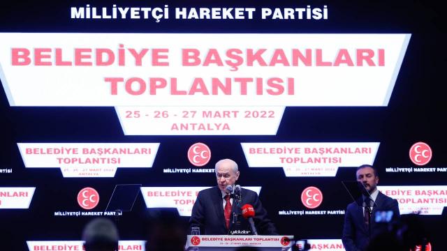 MHP’nin Antalya’daki belediye başkanları toplantısı sona erdi