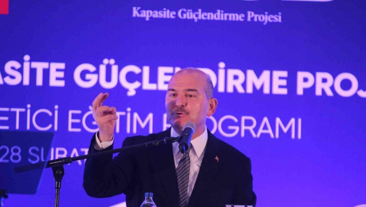 Soylu: “Dünyanın örnek aldığı adımlar atıyoruz”