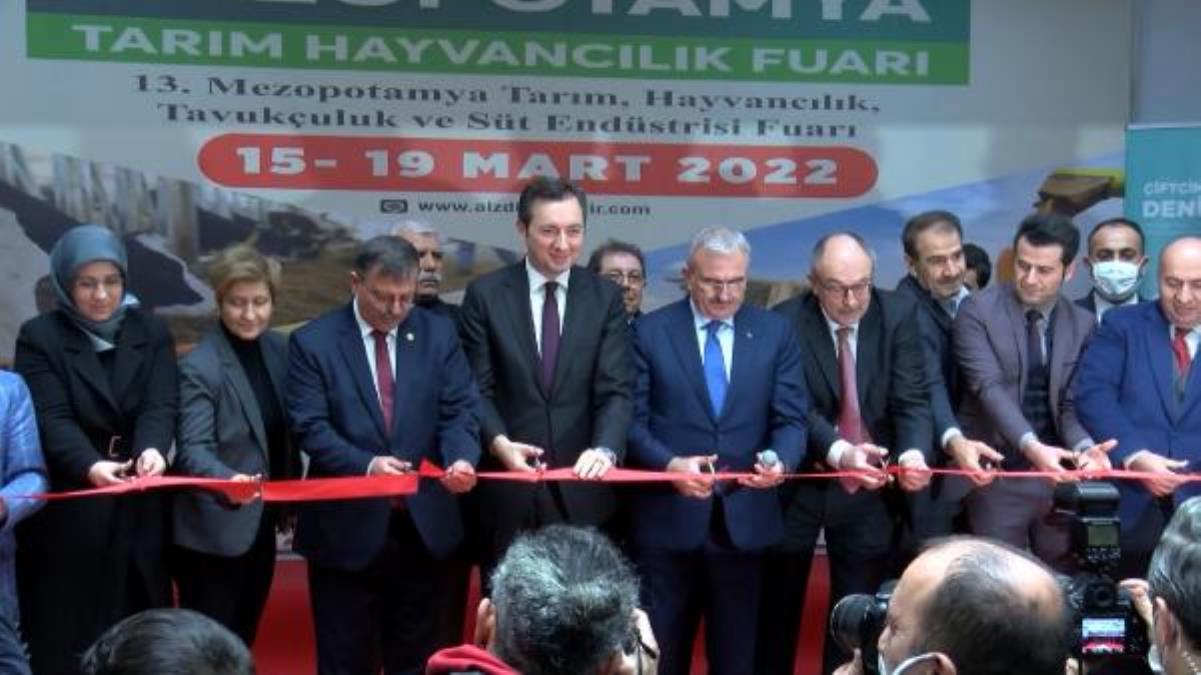 “13. Mezopotamya Tarım ve Hayvancılık Fuarı” açıldı