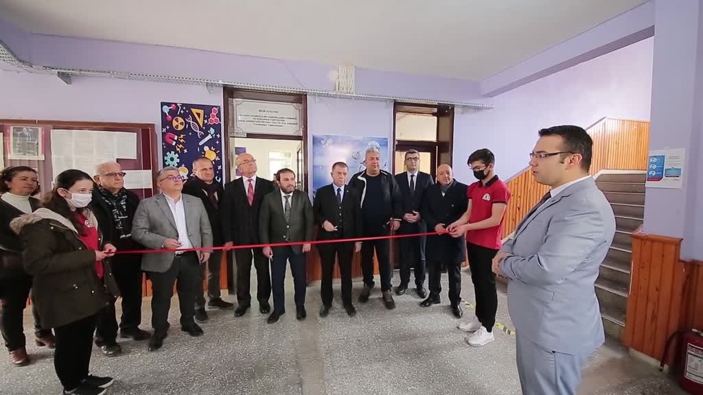 Akseki’de Anadolu lisesinde bilim atölyesi açıldı