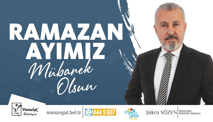 Başkan Sözen’in Ramazan Ayı ve Ramazan Ayı programı ile ilgili bilgilendirme mesajı