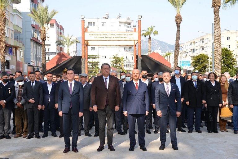 Başkan Köleoğlu 18 Mart Çanakkale Zaferi Ve Şehitleri Anma Günü Programına Katıldı