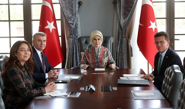 Milletvekili Atay Uslu’dan Emine Erdoğan’a Ziyaret