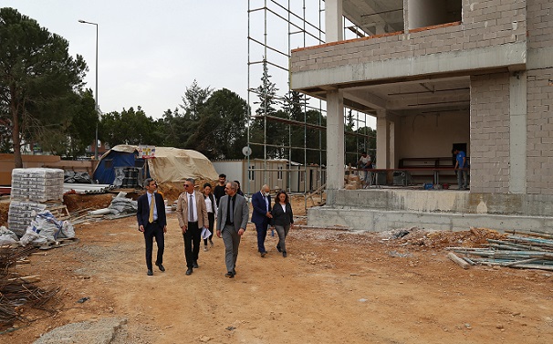 Antalya Halk Sağlığı Laboratuvarı inşaat çalışmaları devam ediyor