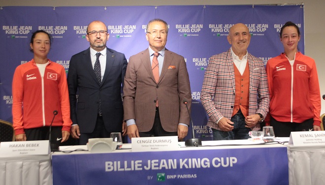 Billie Jean King Kupası’nın basın toplantısı düzenlendi