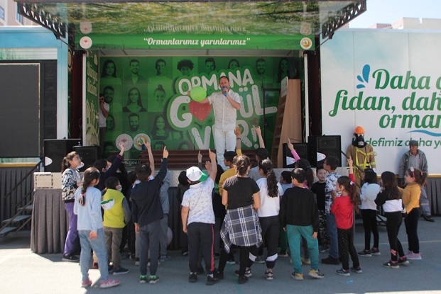 “Yeşil Vatan Tırı” Antalya’da