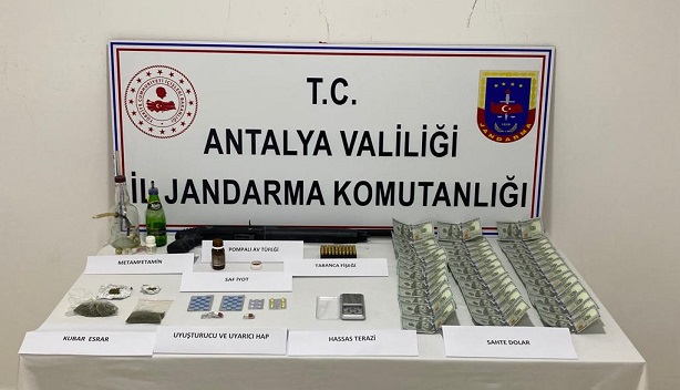 Manavgat’ta uyuşturucu operasyonunda bir şüpheli yakalandı