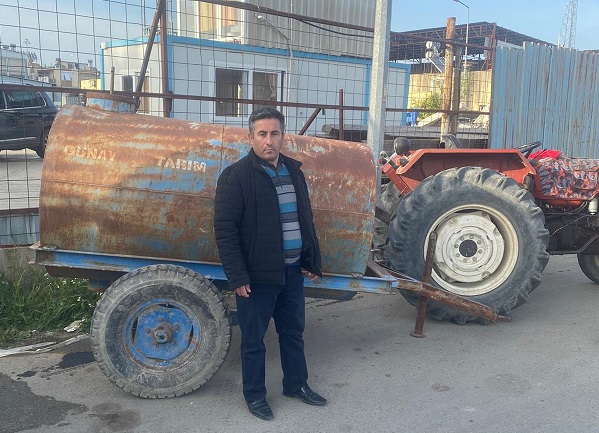 Antalya’da su tankeri çalan şüpheli yakalandı