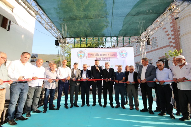 Kaş’ta yaptırılan Yeşilköy Cami, törenle açıldı
