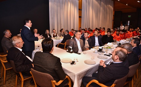 Kepez Belediyespor’un şampiyonluk iftarı