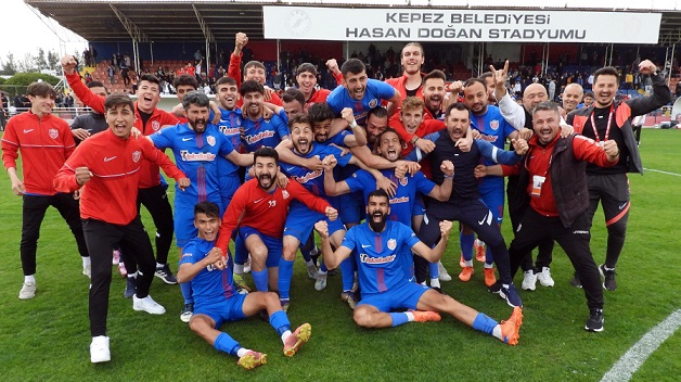 Ve şampiyon Kepez Belediyespor