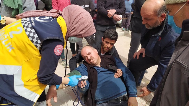Polisle vatandaşlar arasında arbede yaşandı