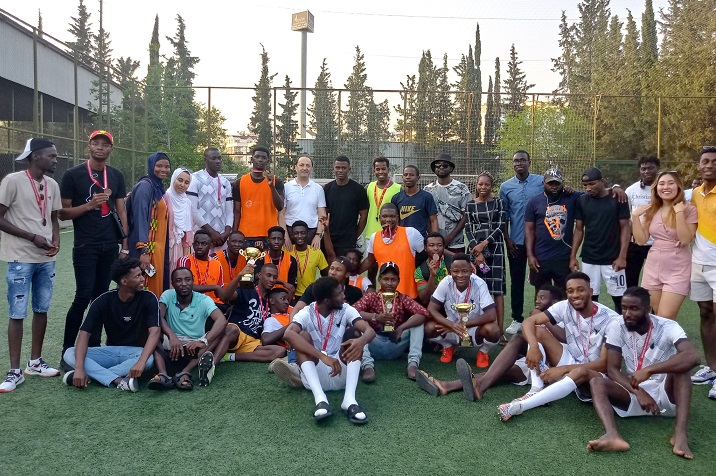 Akdenizli Afrikalılar turnuvada ter döktü