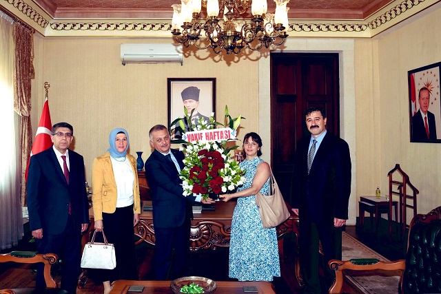 Vali Yazıcı; Vakıflar değerlerimizi bize hatırlatıyor