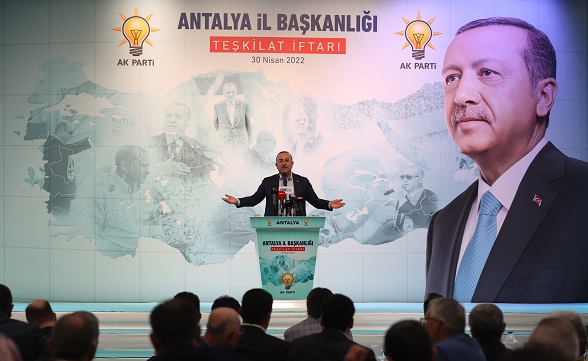 Dışişleri Bakanı Çavuşoğlu, AK Parti Antalya İl Başkanlığı Teşkilat İftarı’nda konuştu