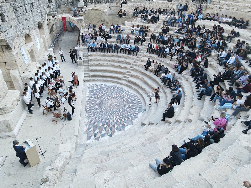 2000 yıllık Medusa mozaikli Kibyra Antik Kenti’nde müzik dinletisi