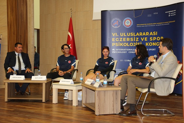 Sporun yıldızları Akdeniz Üniversitesi’nde konuştu