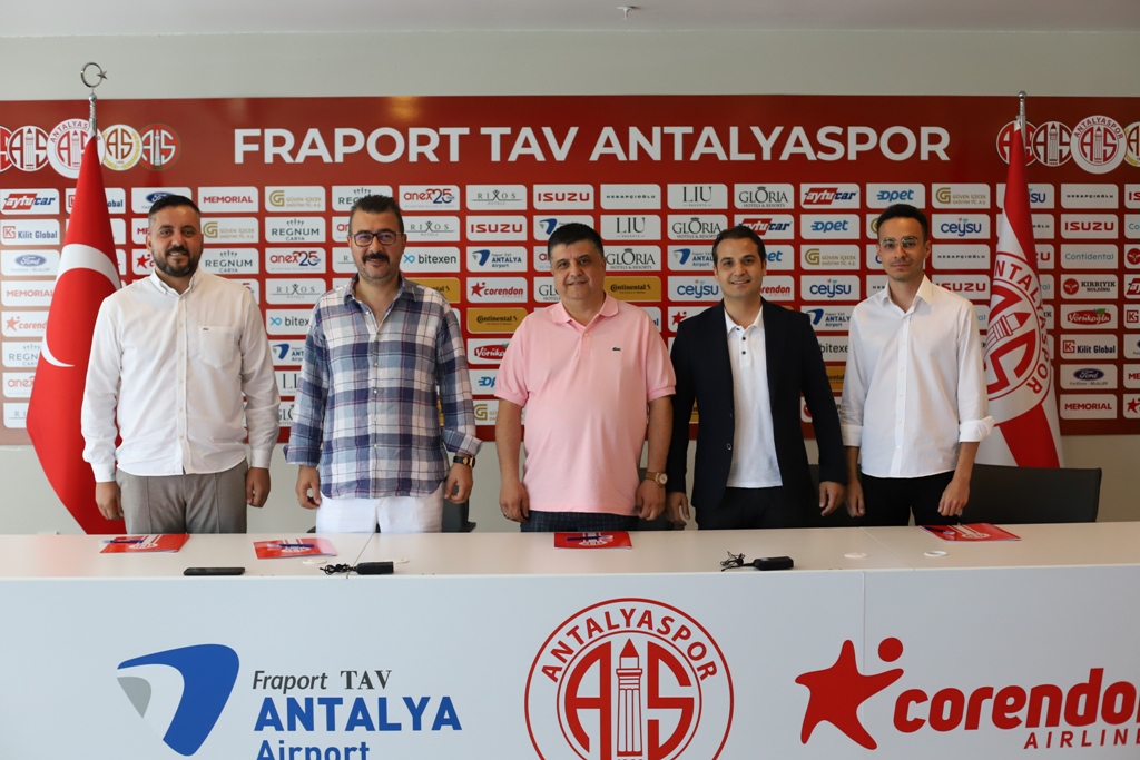 Fraport TAV Antalyaspor’umuz ile Continental Lastikleri arasında işbirliği anlaşması imzalandı
