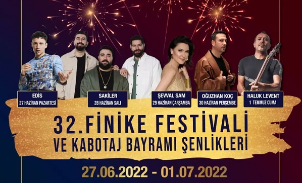 Finike Festivali başladı