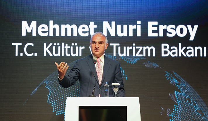 Kültür ve Turizm Bakanı Ersoy, Antalya’da konuştu