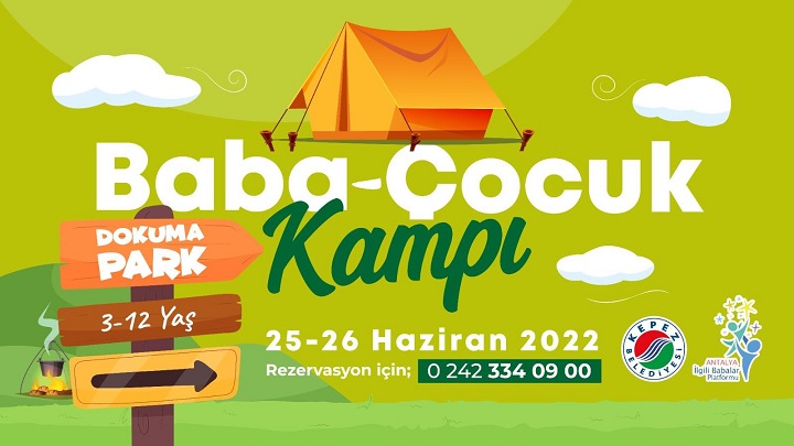 Baba-Çocuk Kampı Kepez’de