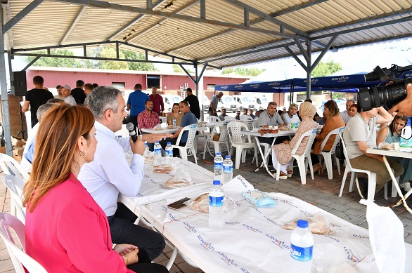 Başkan Esen işçilerle buluştu